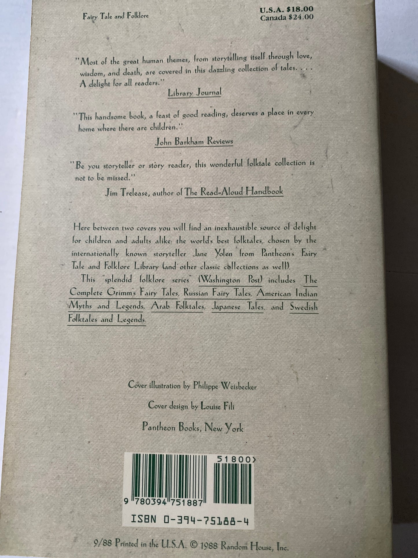 Favorite Folktales from Around the World by Jane Yolen