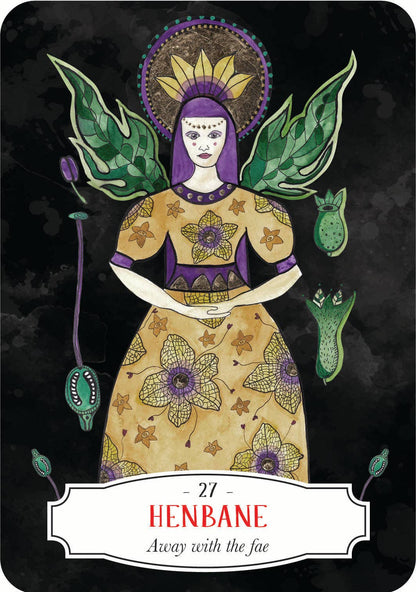 Deadly Apothecary Oracle: Poisonous Plants as Guides and Healers by Priestess Moon
