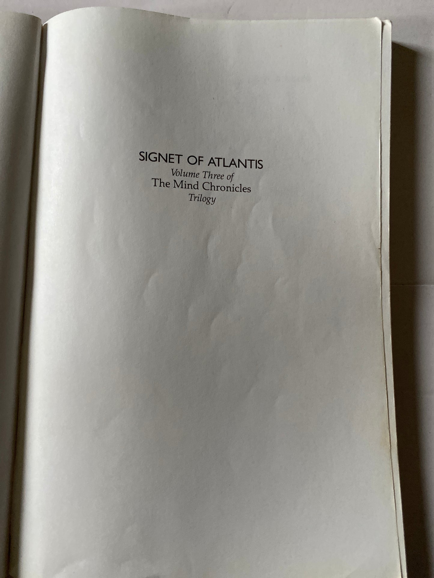 Signet of Atlantis: War in Heaven Bypass by Barbara Hand Clow