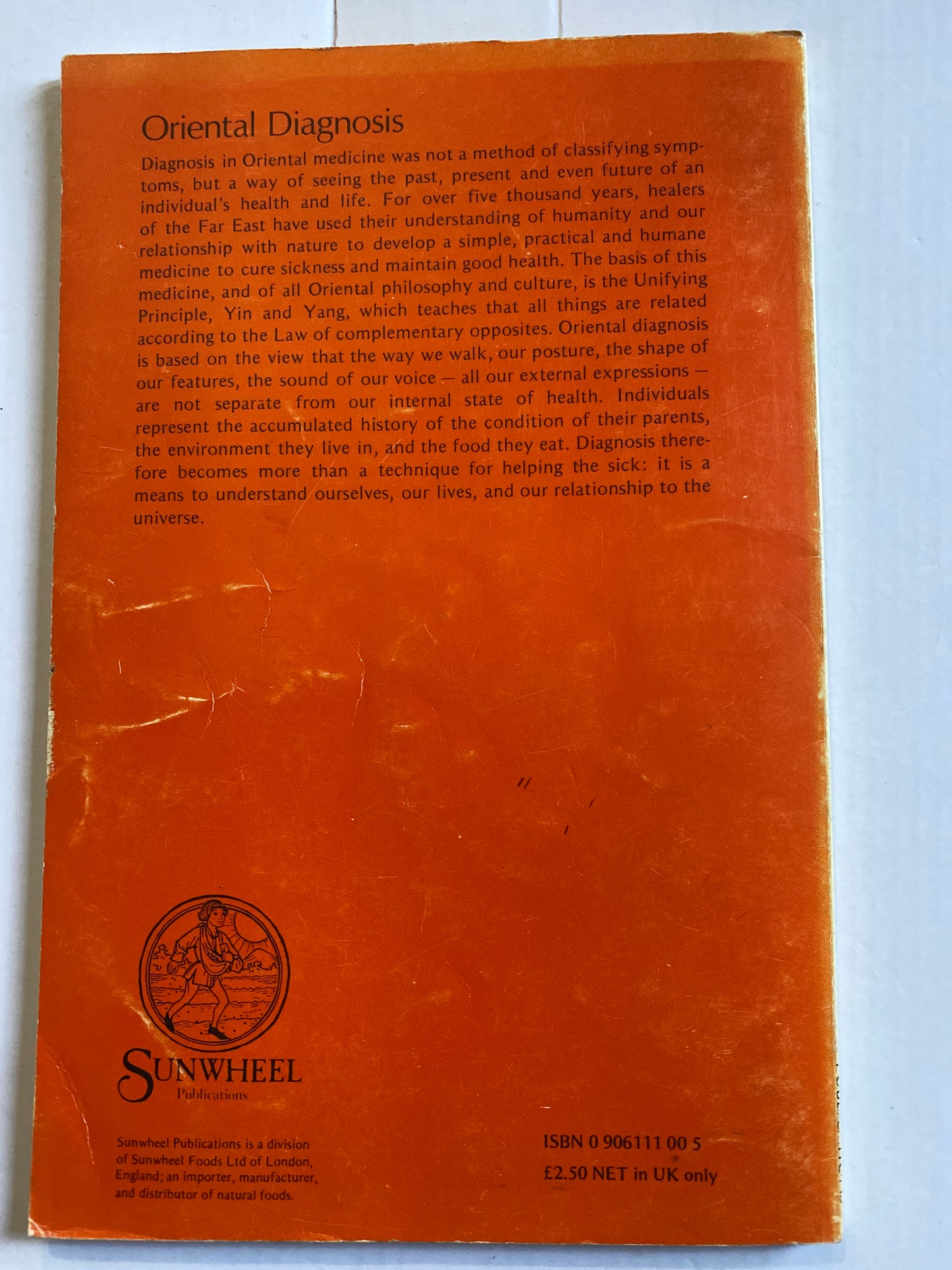 Oriental Diagnosis by Michio Kushi