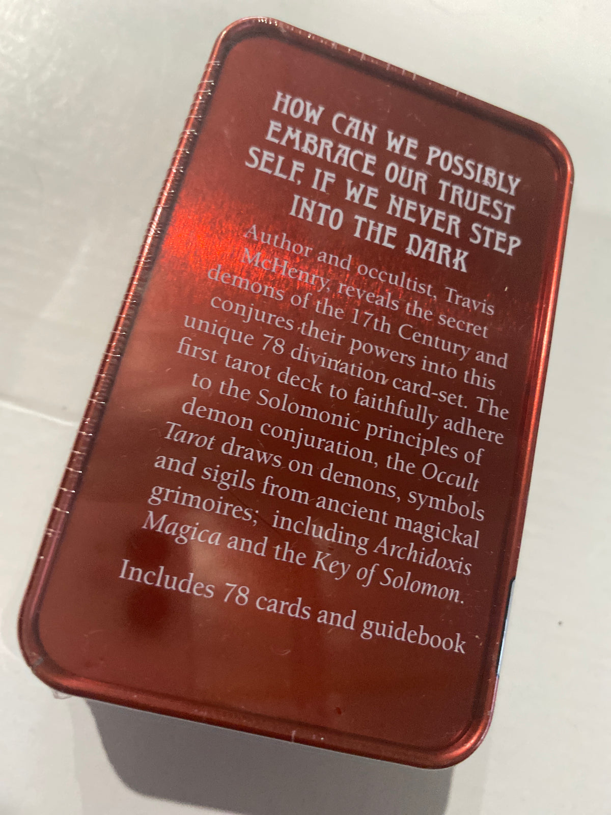 Occult Tarot Pocket Tin Edition by Travis McHenry