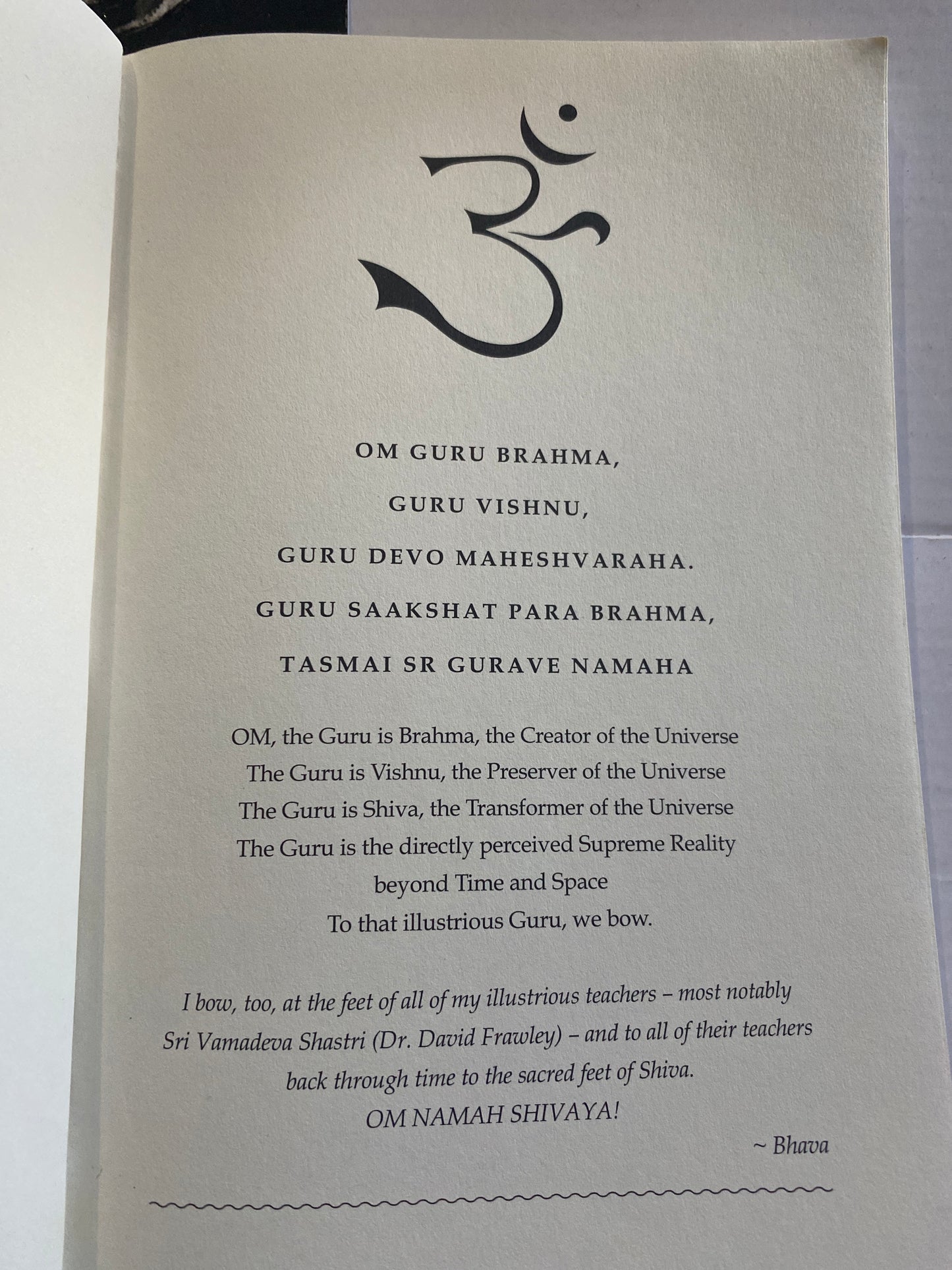 Deep Yoga Ancient Wisdom for Modern Times by Bhava Ram