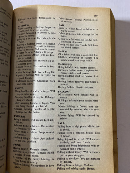 Zolar's Encyclopedia and Dictionary of Dreams by Zolar