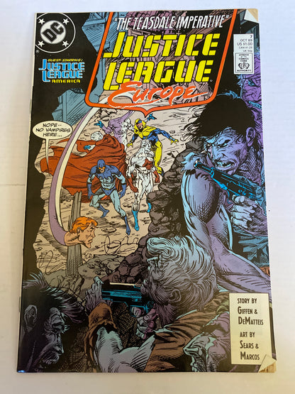 Justice League: The Teasdale Imperative – DC, October 1989