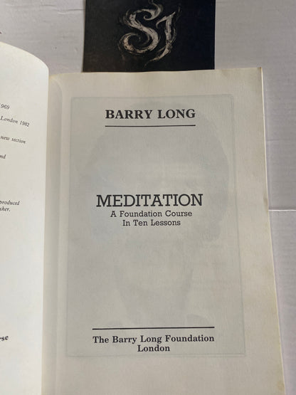 Meditation by Barry Long