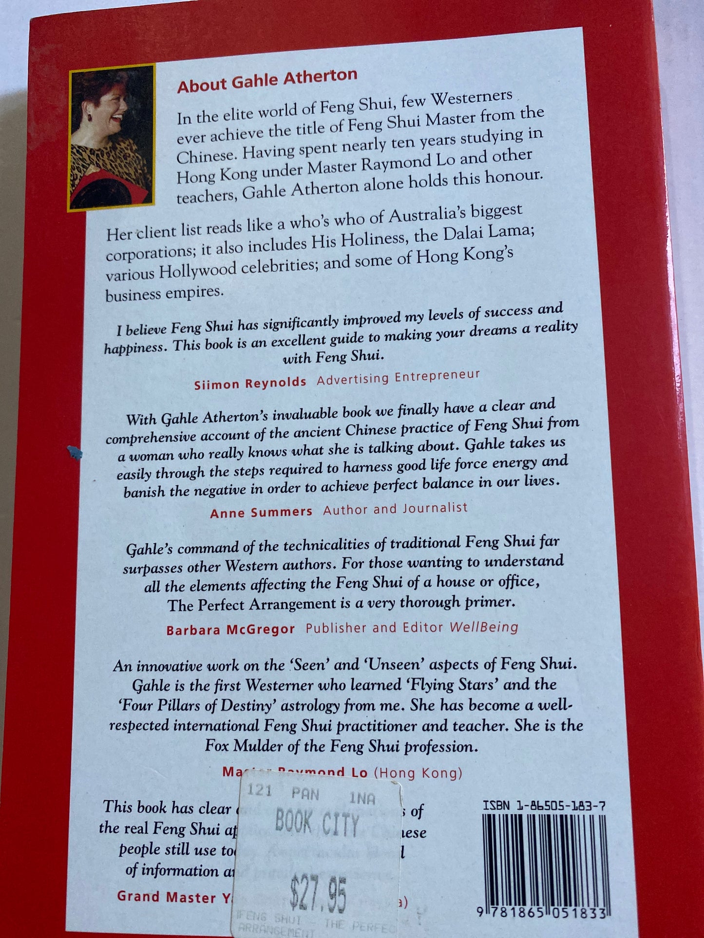 Feng Shui: The Perfect Arrangement – Simple Secrets Unveiled by Gahle Atherton