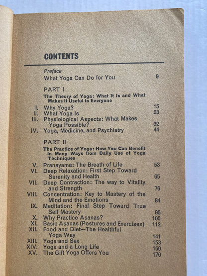 Yoga Made Easy by Desmond Dunne Vintage Retro Collectable 1965