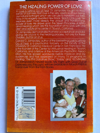 Teach Only Love by Gerald Jampolsky 1984 paperback