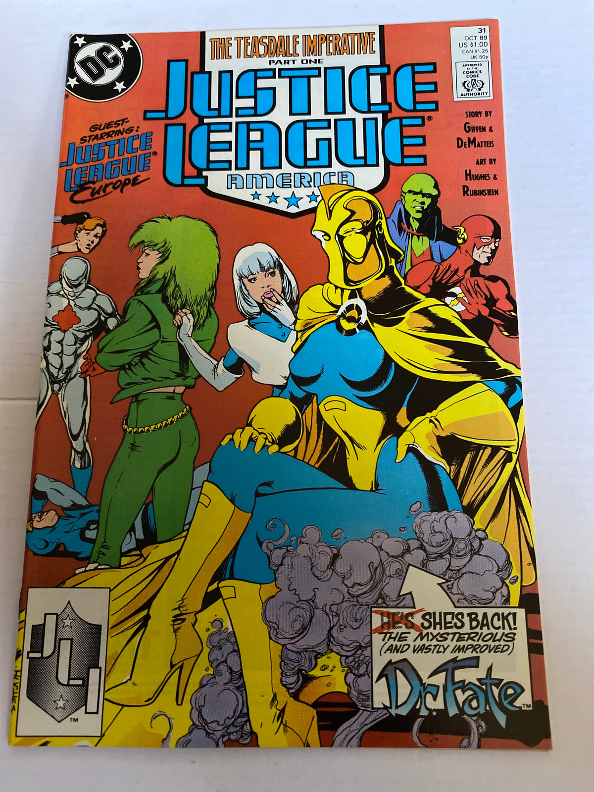 Justice League America: The Teasdale Imperative – October 1989