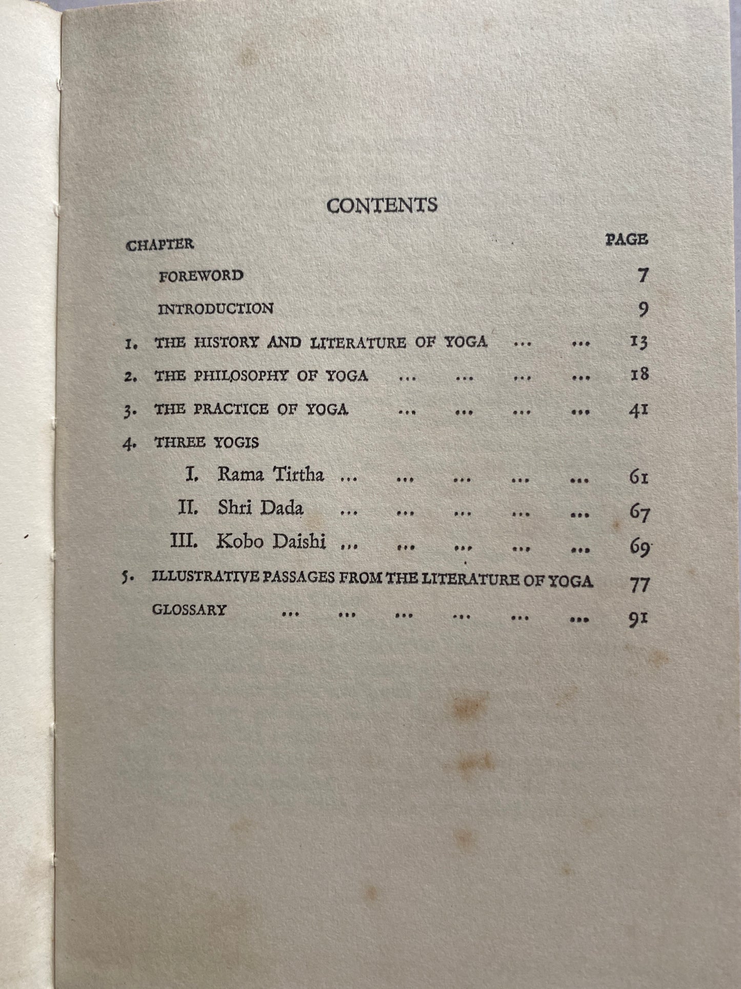 Yoga (A Foyles Handbook)  by Hari Prasad Shastri
