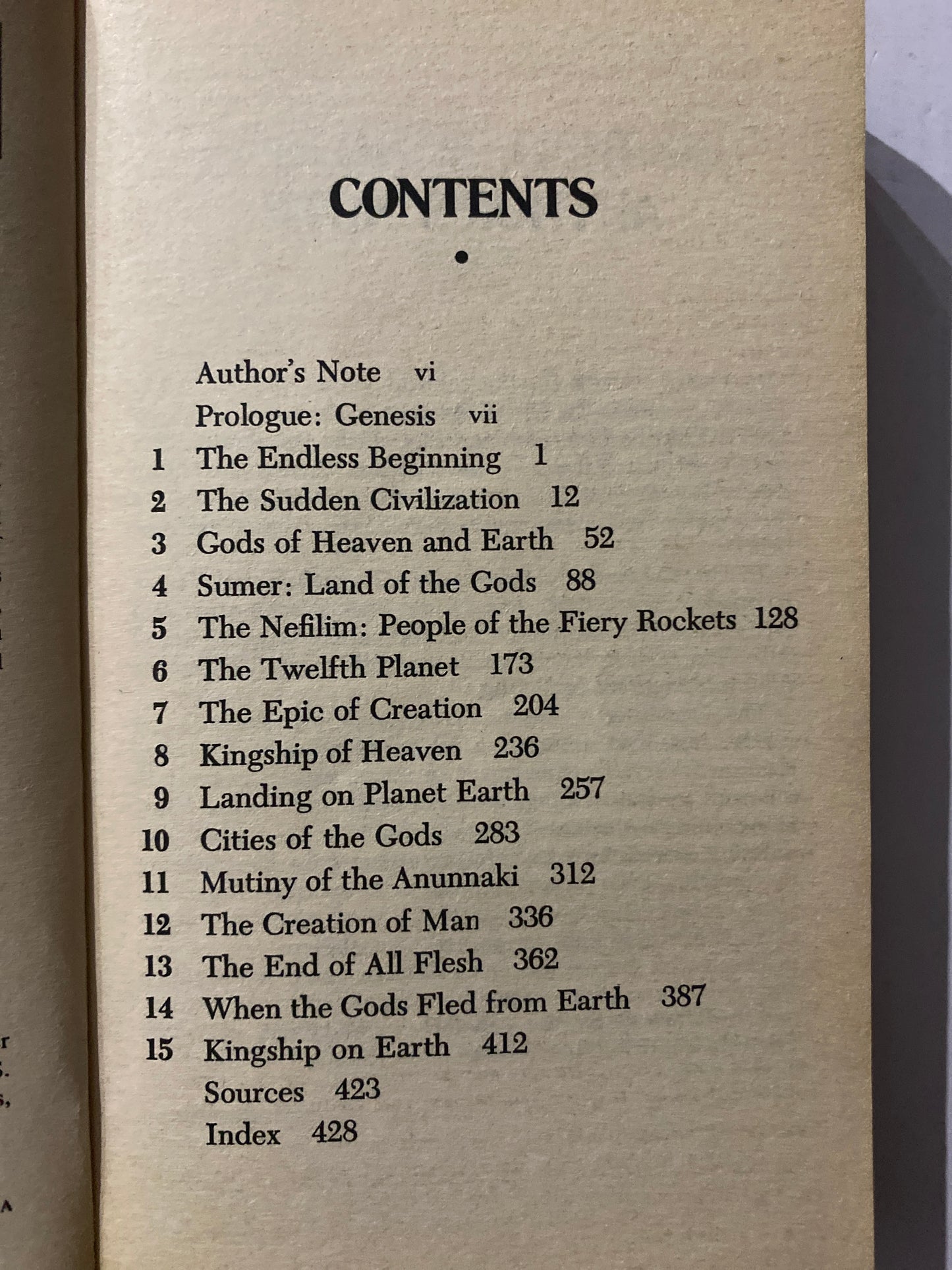 The 12th Planet by Zecharia Sitchin