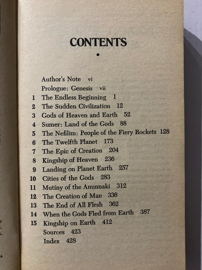 The 12th Planet by Zecharia Sitchin