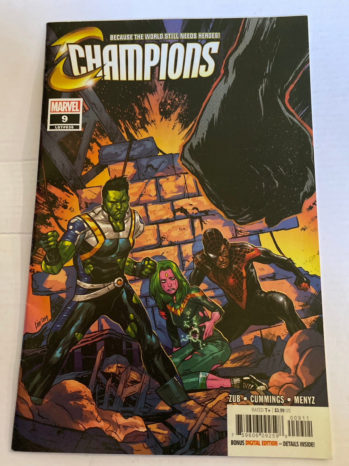 Marvel Comic – Because the World Still Needs Champions