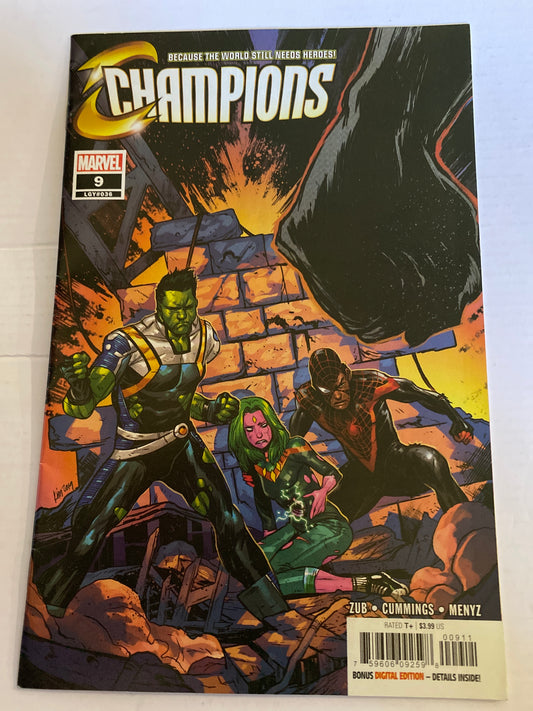 Marvel Comic – Because the World Still Needs Champions