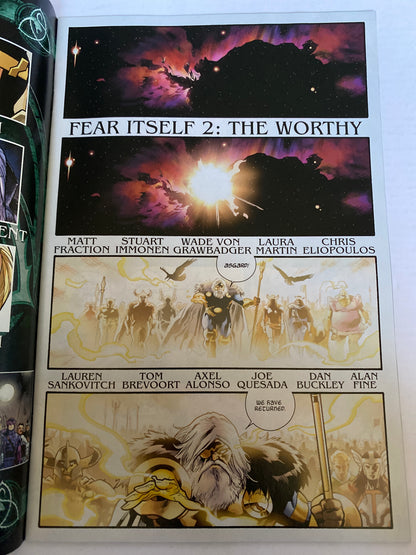 Fear Itself: Book Two – Marvel Limited Series Comic
