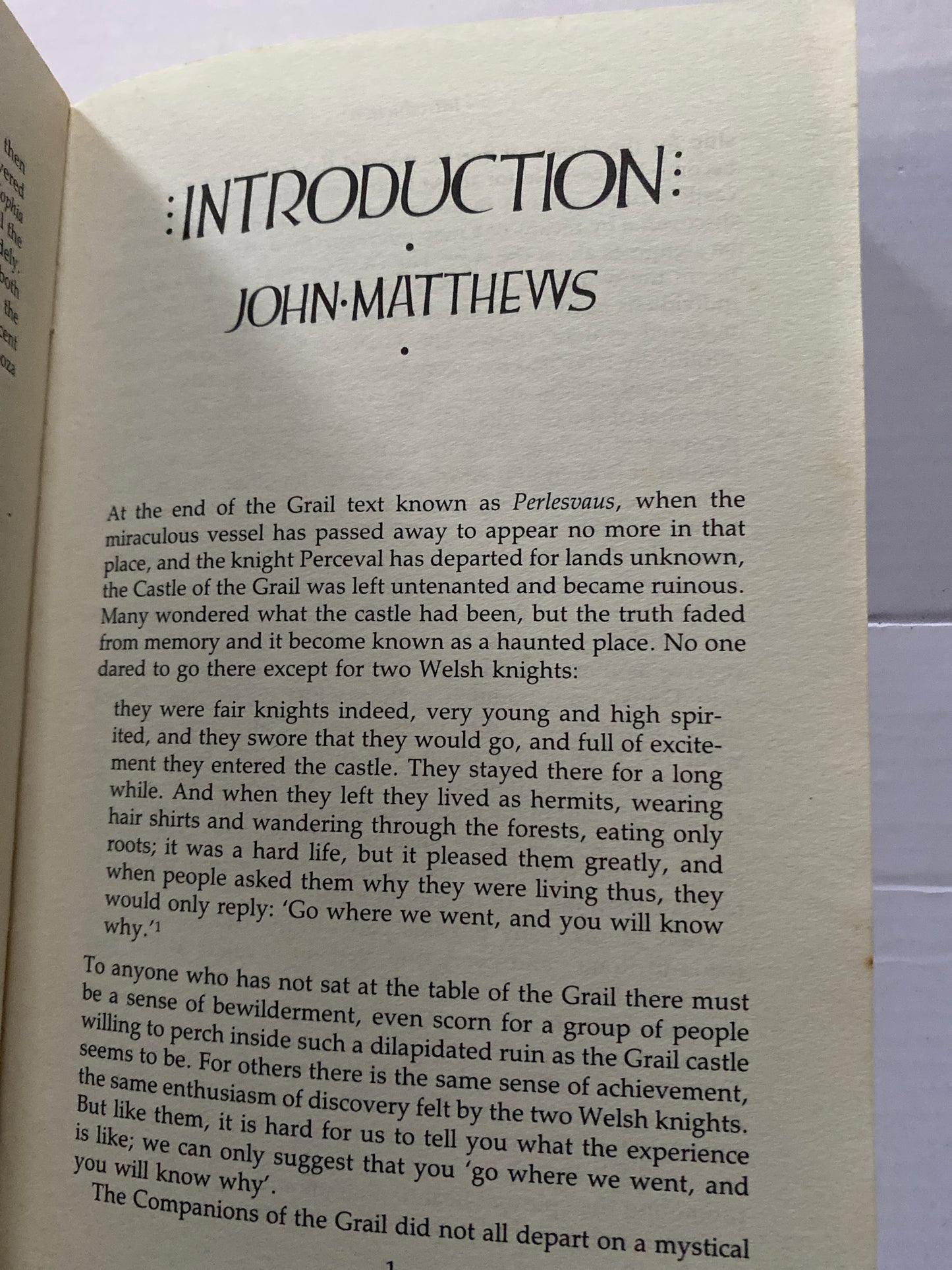 At the Table of the Grail: Magic and the Use of the Imagination by John Matthews