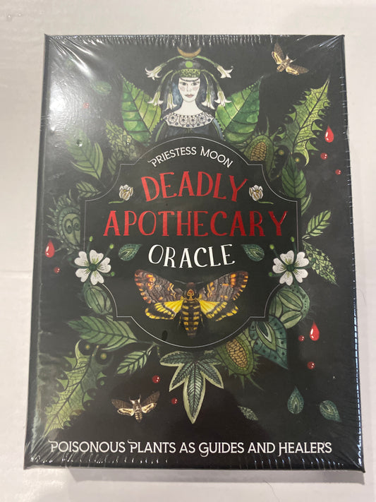 Deadly Apothecary Oracle: Poisonous Plants as Guides and Healers by Priestess Moon