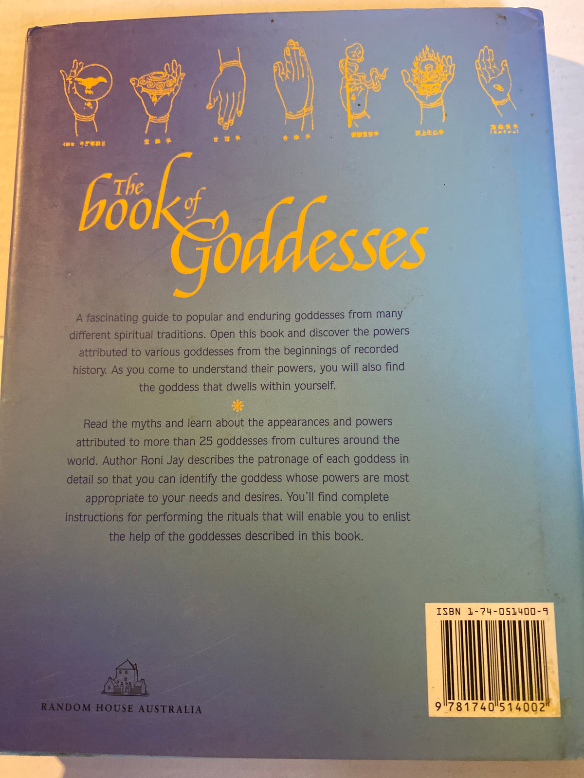 The Book of Goddesses by Ronni Jay | Pre-Loved Hardcover
