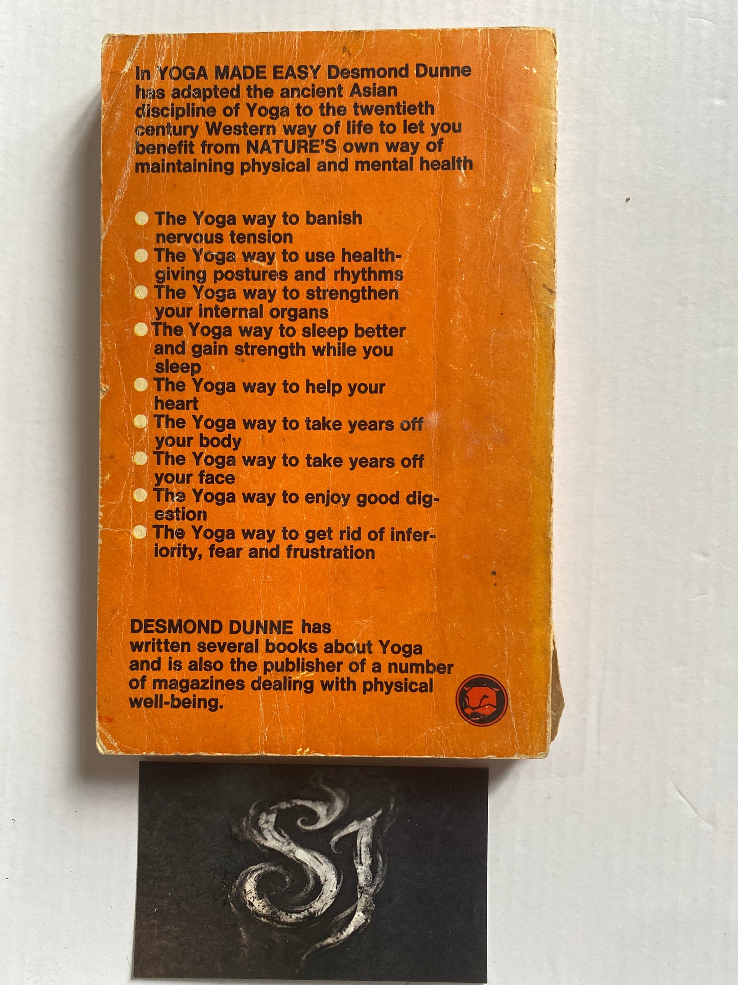 Yoga Made Easy by Desmond Dunne Vintage Retro Collectable 1965