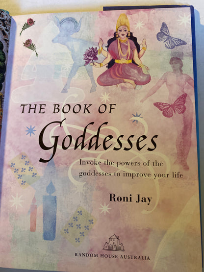 The Book of Goddesses by Ronni Jay | Pre-Loved Hardcover