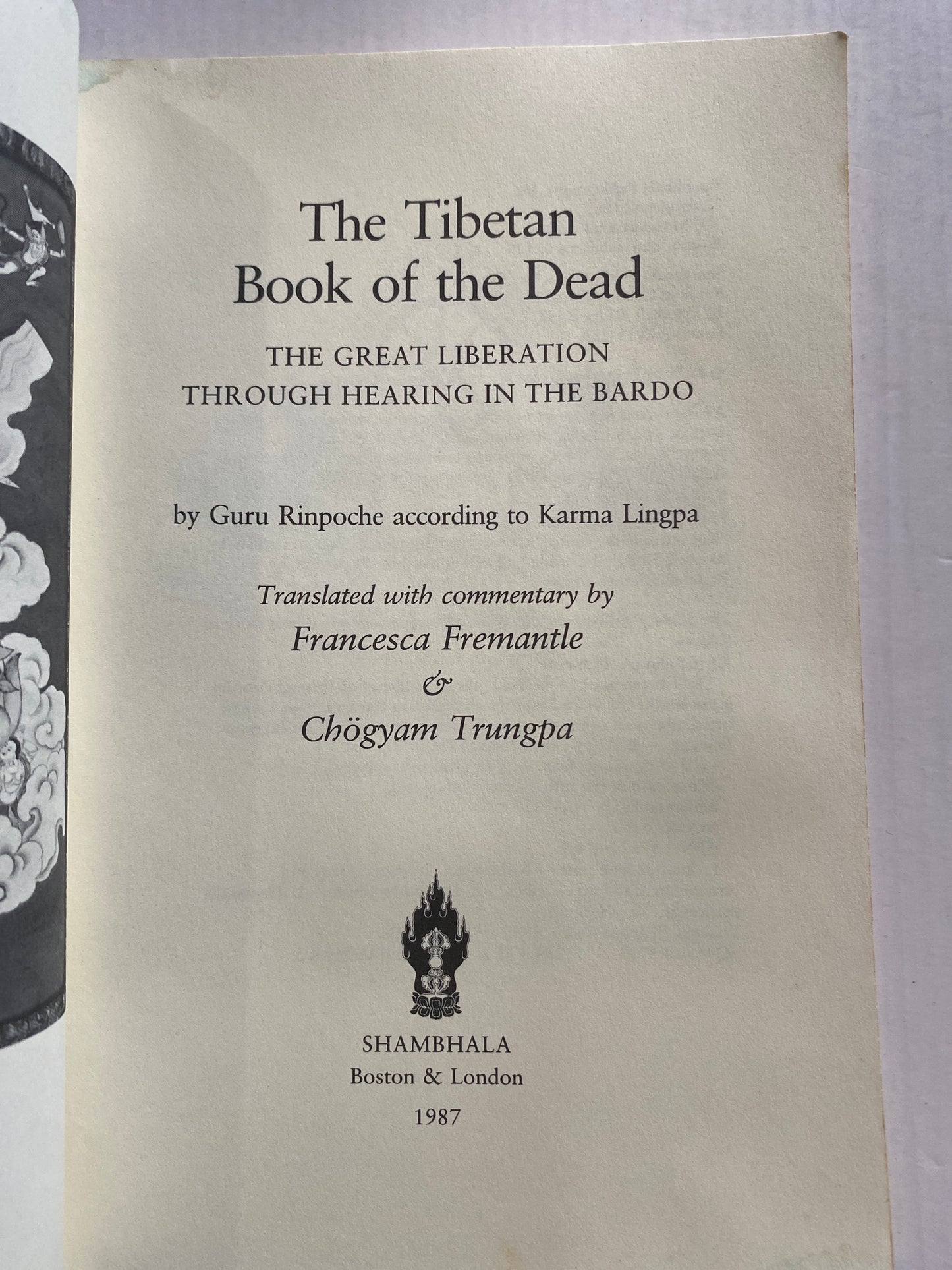 The Tibetan Book of the Dead by Francesca Fremantle