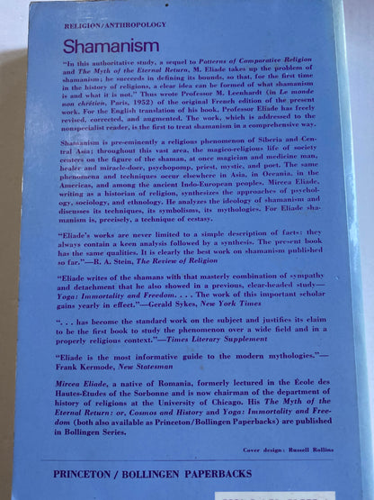 Shamanism: Archaic Techniques of Ecstasy by Mircea Eliade