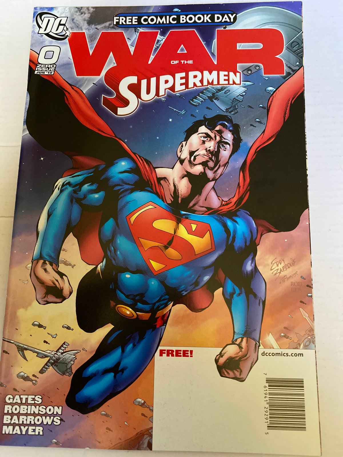 DC Comics War of the Superman – June 2010