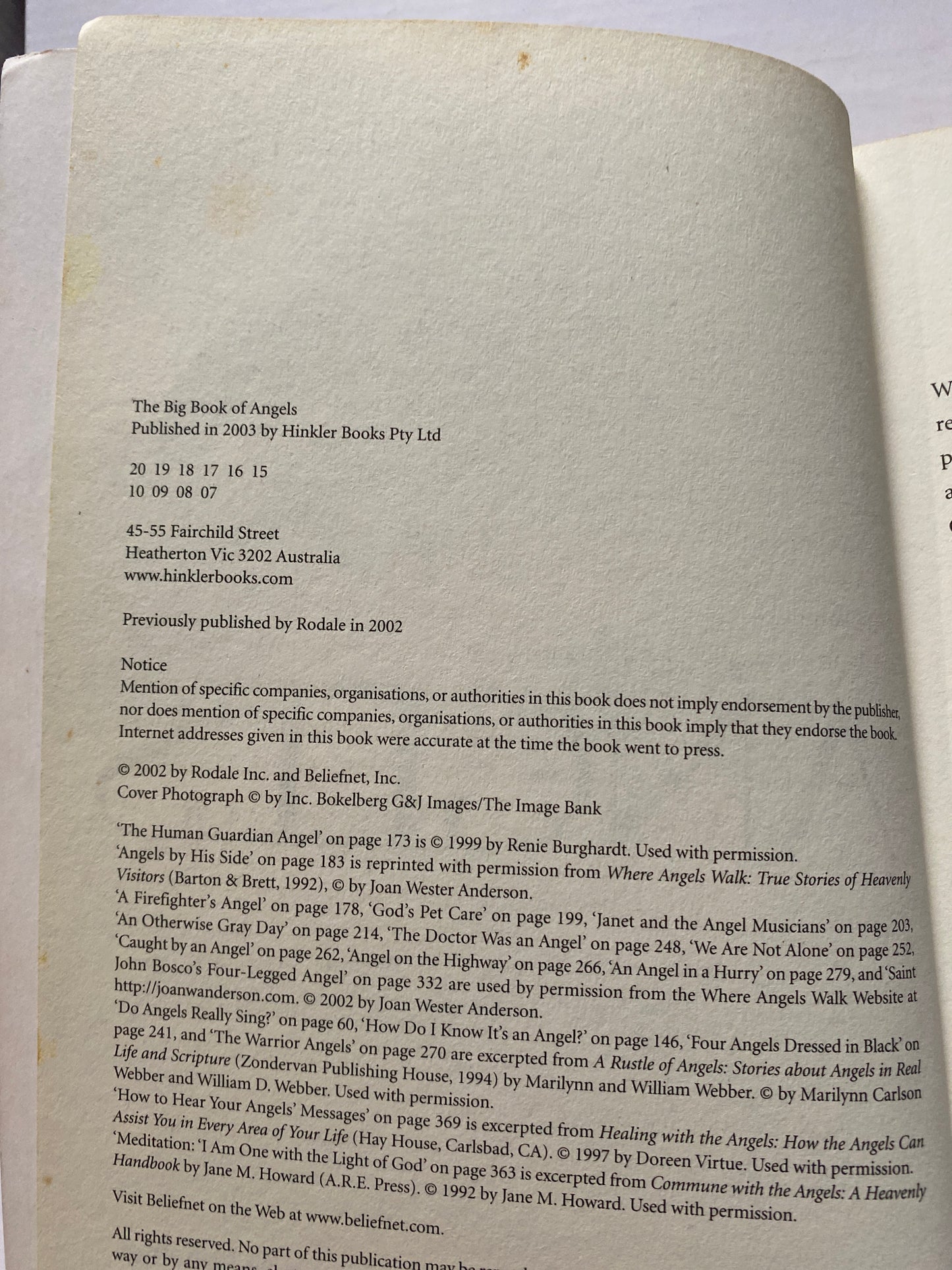 The Big Book of Angels By Wendy Schuman