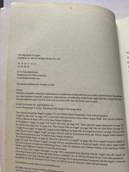 The Big Book of Angels By Wendy Schuman