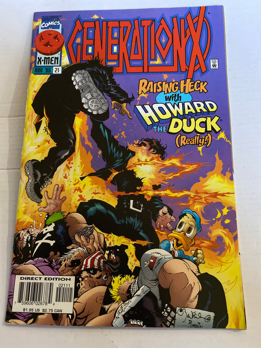 Generation X Comic – Marvel X-Men, November 1996 | Vintage