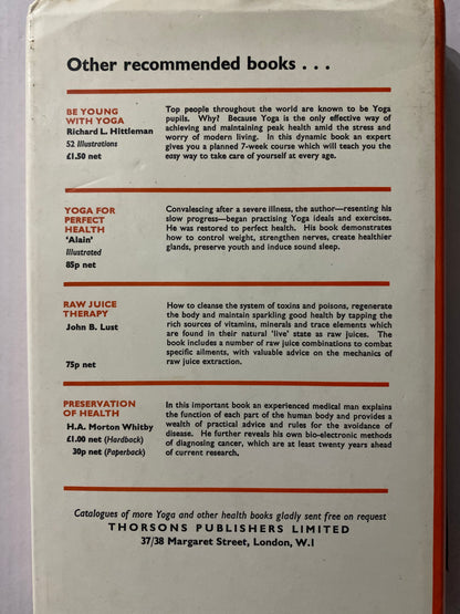 Yoga for Health and Beauty by Joan Gould