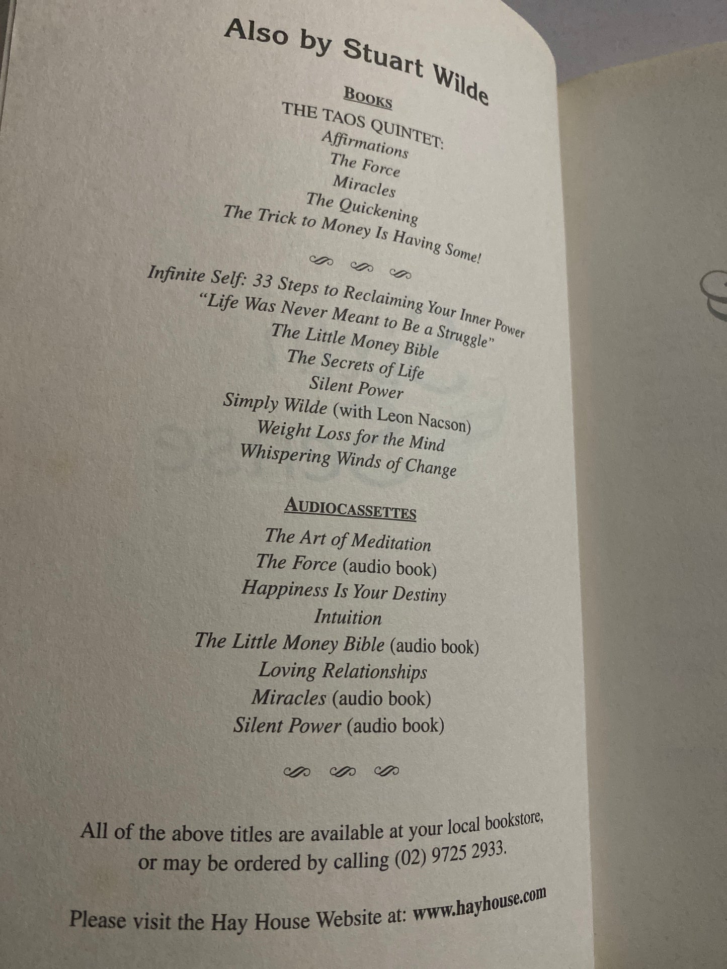 The Sixth Sense – Stuart Wilde ISBN1561705012