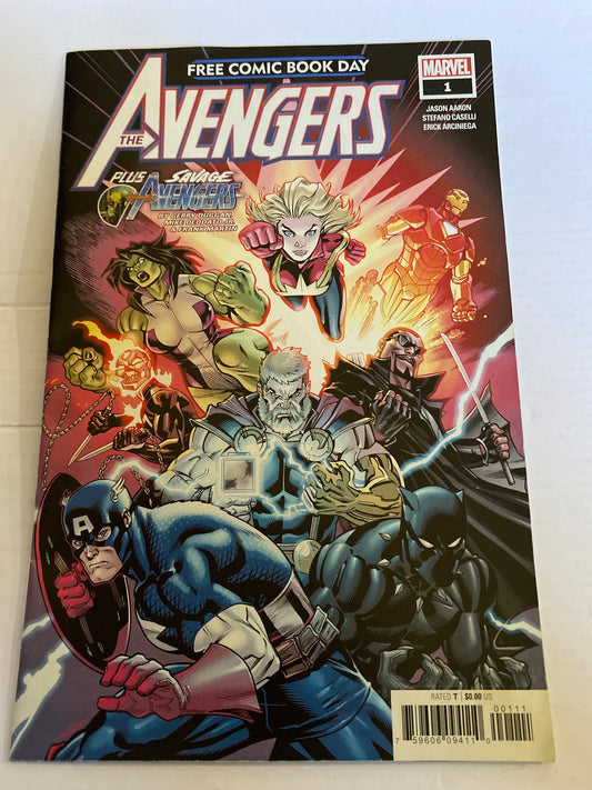 Marvel Avengers & Savage Avengers Comic – Vintage