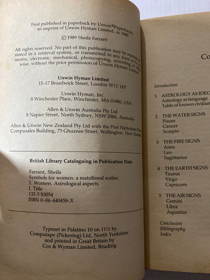 Symbols for Women: A Feminist Guide to the Zodiac