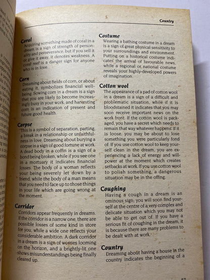 The Dreamer's Dictionary by Anna Fornari