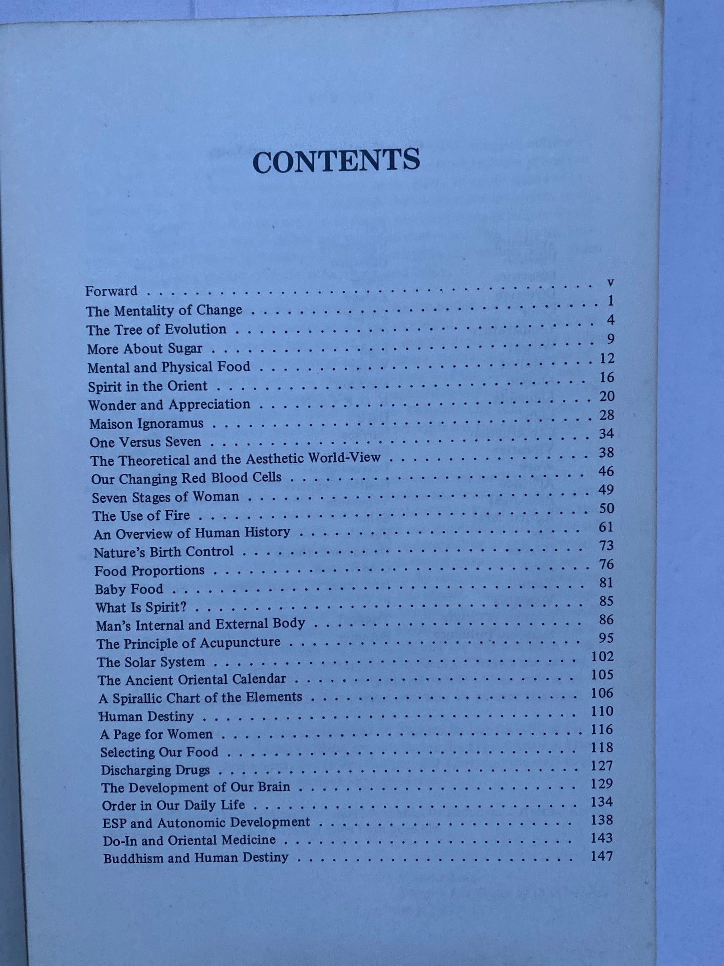 The Order of the Universe: The Teachings of Michio Kushi, Volume Three by Michio Kushi