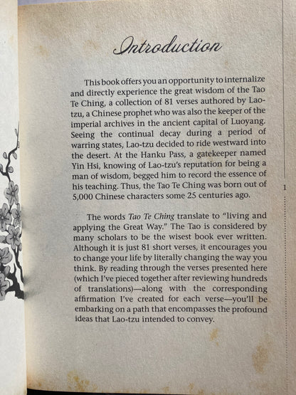 Living the Wisdom of the Tao by Dr. Wayne W. Dyer