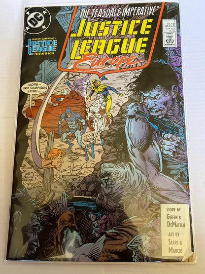 Justice League: The Teasdale Imperative – DC, October 1989