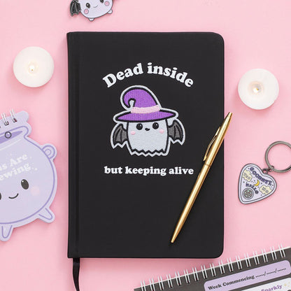 Dead Inside A5 Guided Mindfulness Journal Notebook