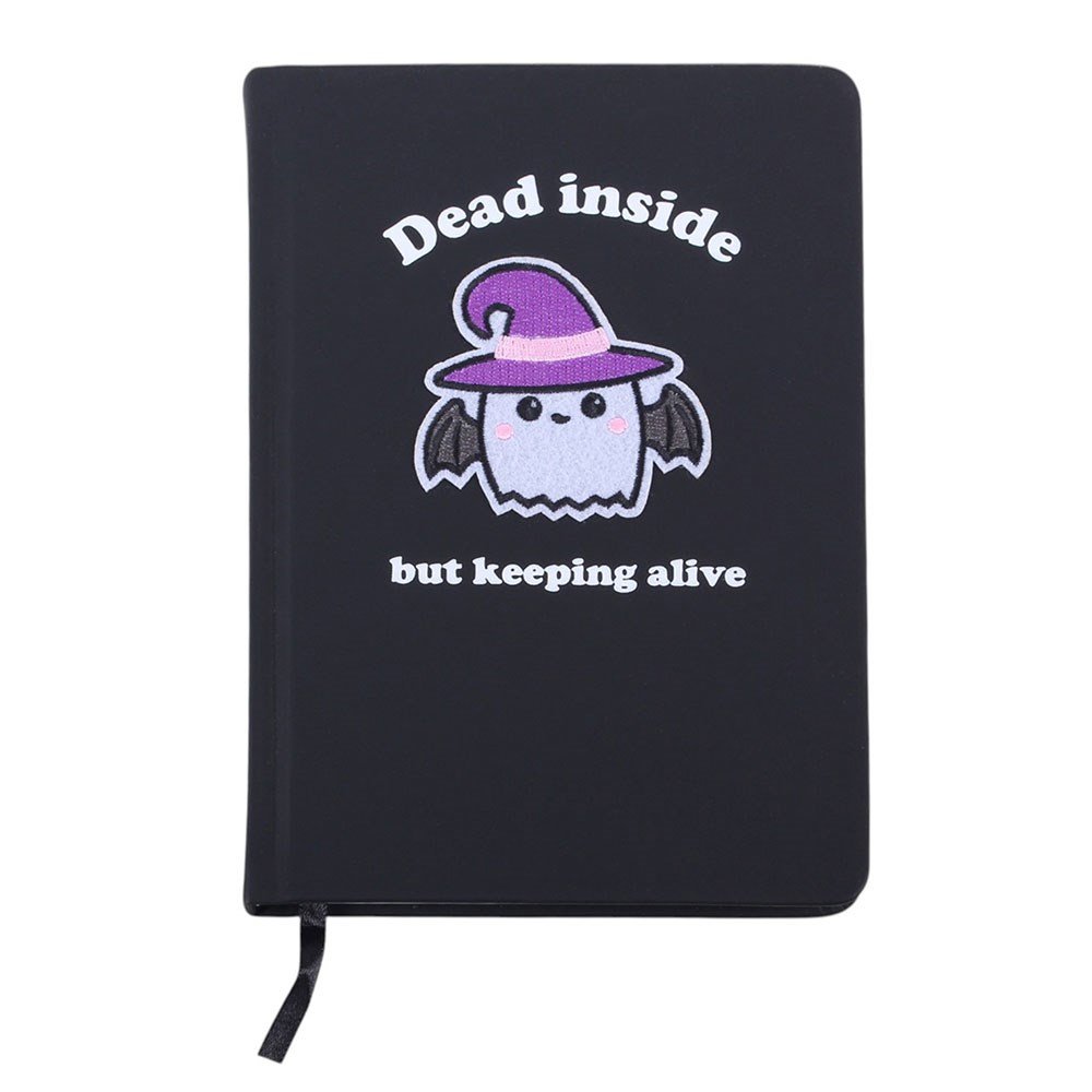 Dead Inside A5 Guided Mindfulness Journal Notebook