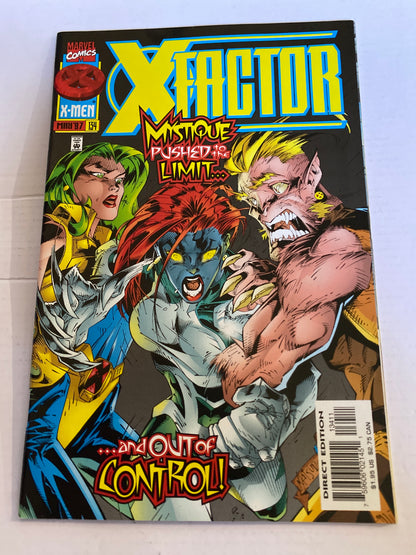 X-Factor Comic – Mystique Pushed to the Limit, May 1997