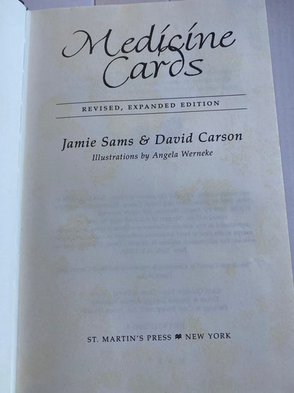 Medicine Cards: The Discovery of Power Through the Ways of Animals by Jamie Sams, David Carson, Angela C. Werneke