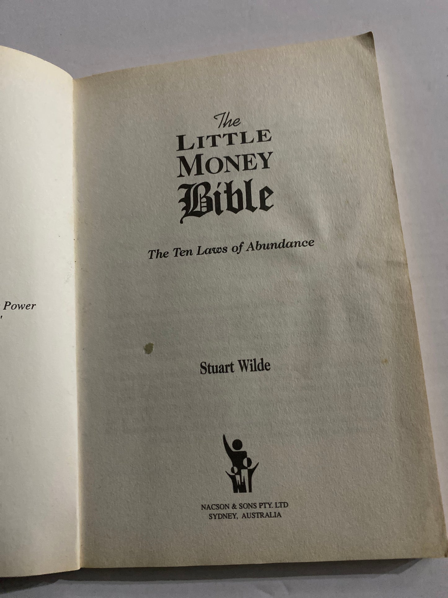 The Little Money Bible: The Ten Laws of Abundance – Stuart Wilde