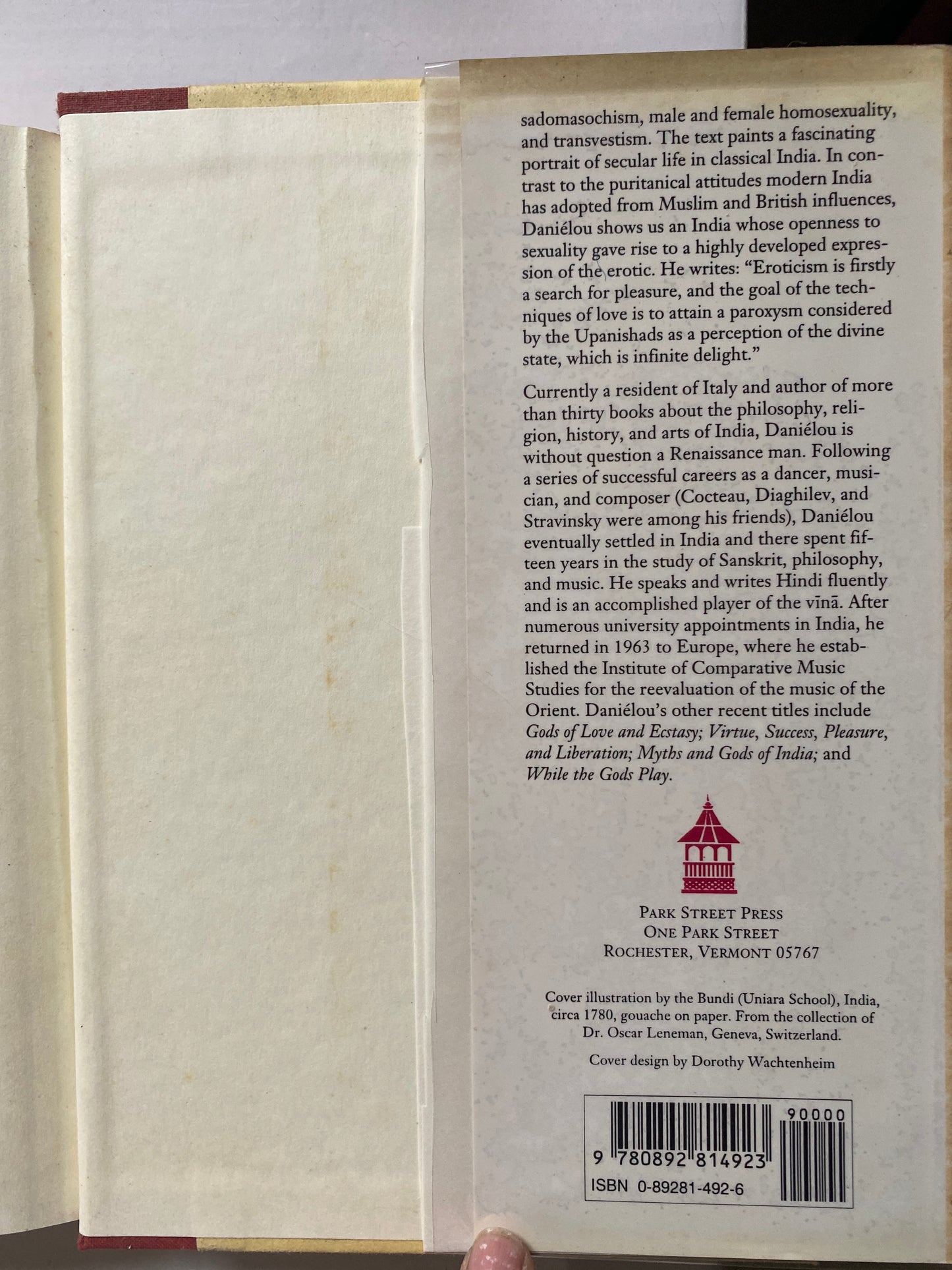 The Complete Kama Sutra: The First Unabridged Modern Translation of the Classic Indian Text by Alain Daniélou (1994)