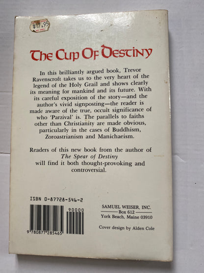 The Cup of Destiny by Trevor Ravenscroft