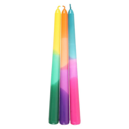 Aura Energy Hand-Dipped Taper Candles – Set of 3