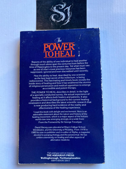 Power to Heal by David Harvey 1983 Paperback by Sterling publishing