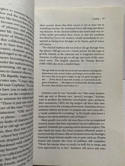 The Force of Character and the Lasting Life by James Hillman