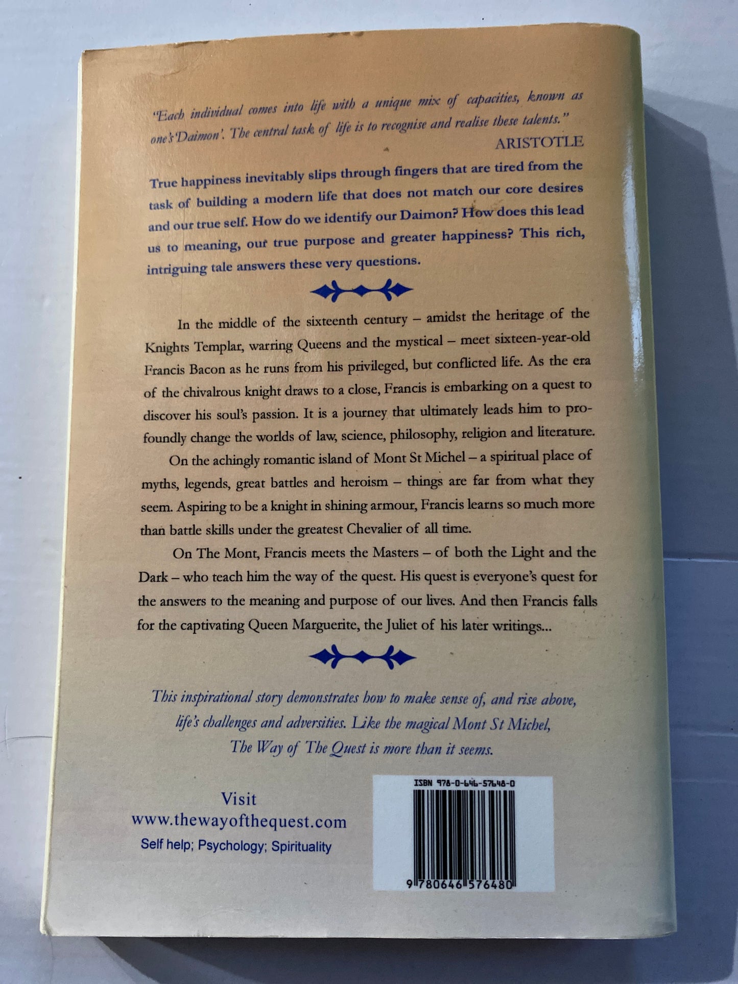 The Way of the Quest By Dr George Blair-West