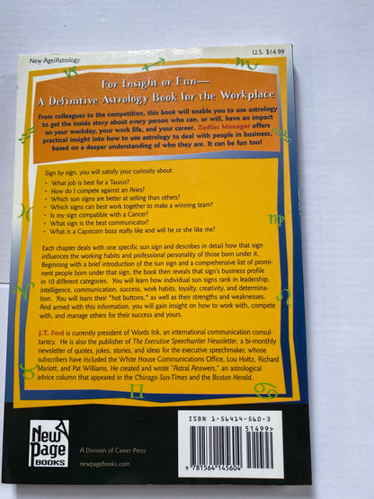 Zodiac Manager by J.T. Ford